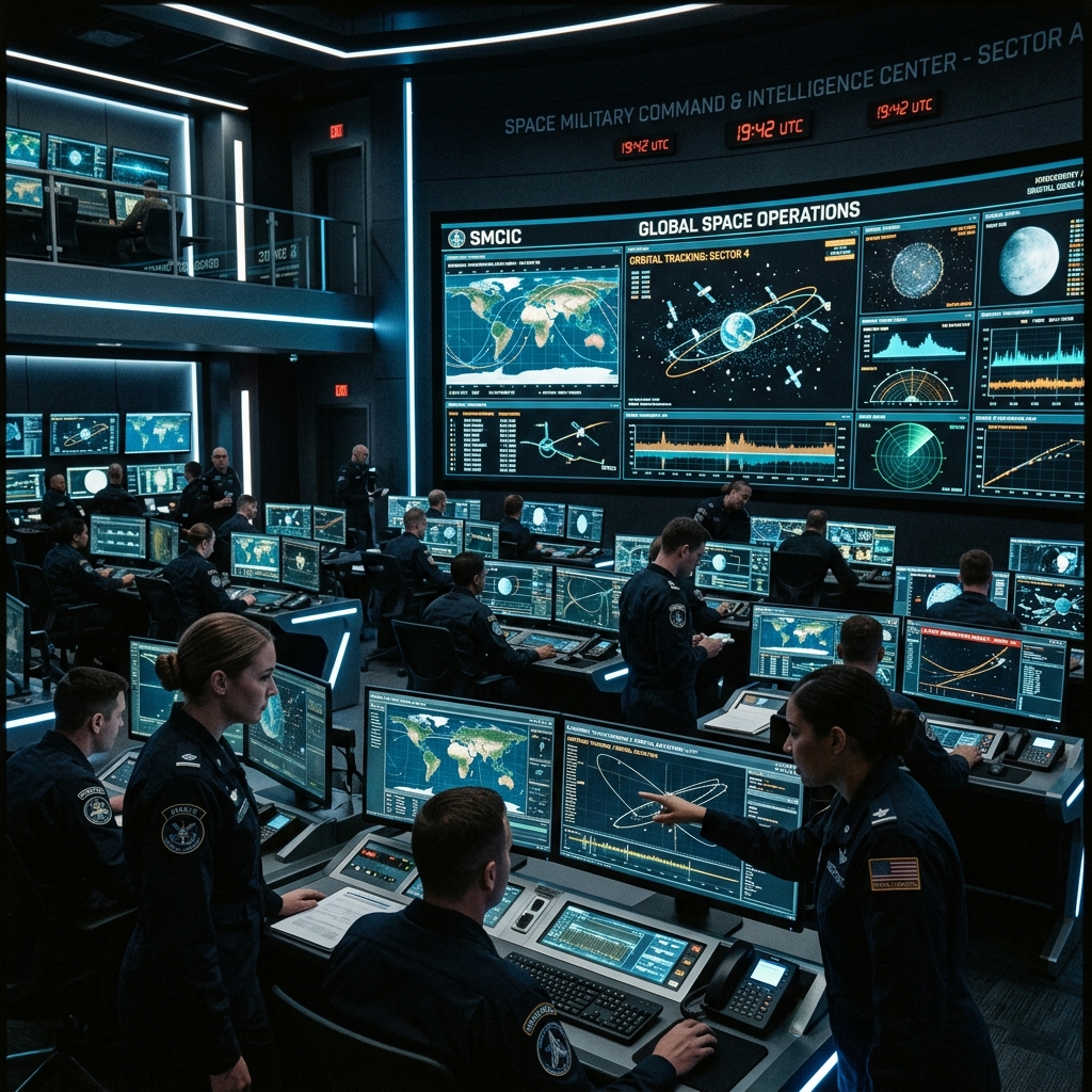 Strategic Space Command Center Operations